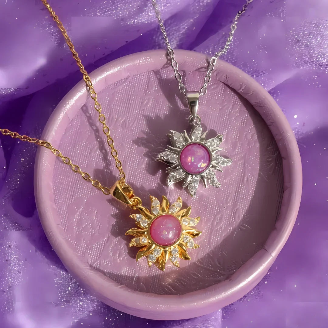 Livurah™ Rapunzel Spinning Sun Necklace