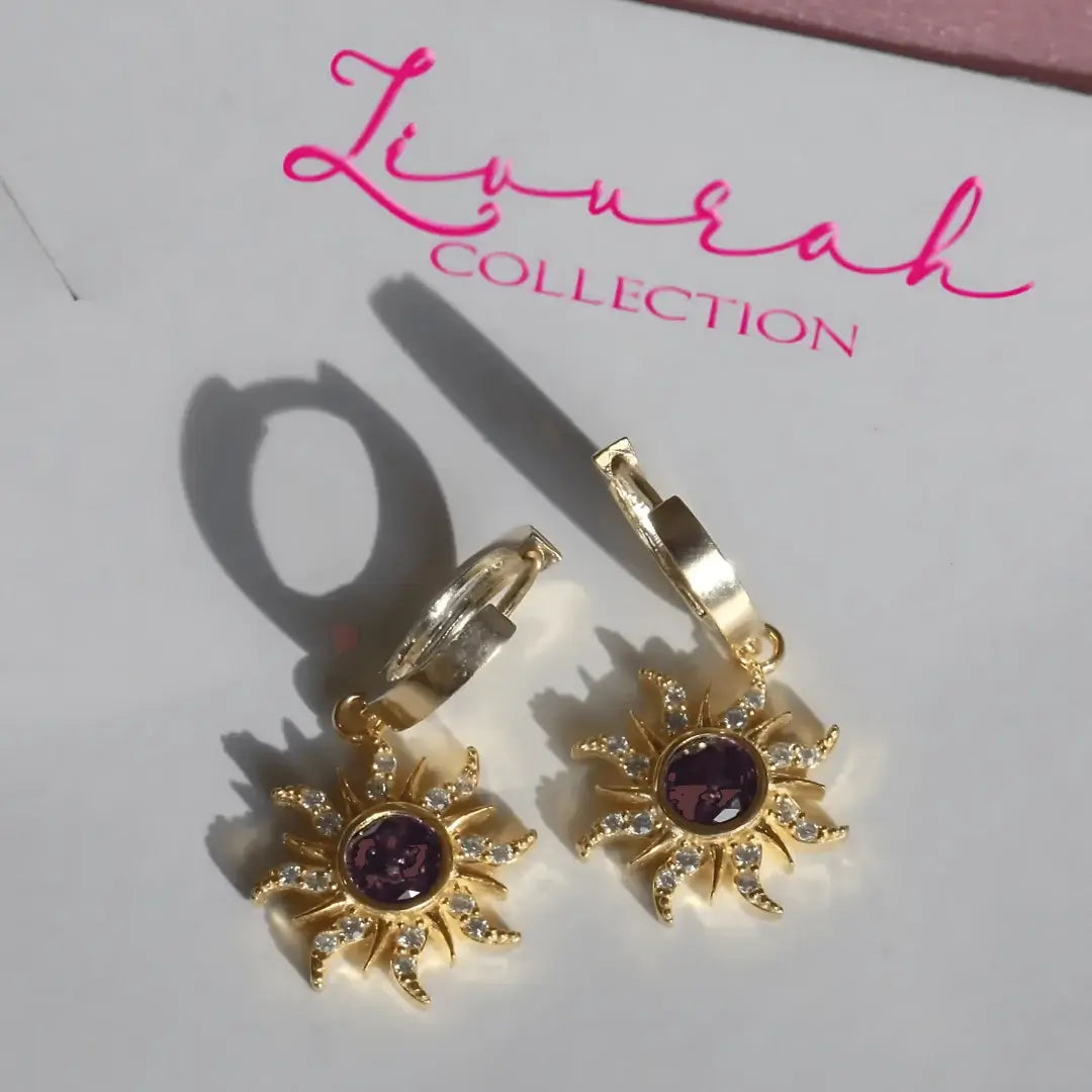 Livurah™ Rapunzel Sun Earrings