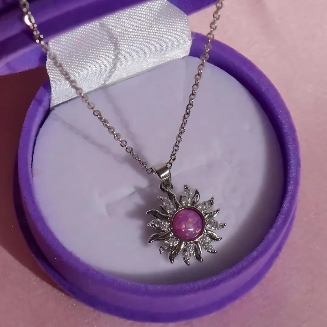 Livurah™ Rapunzel Spinning Sun Necklace