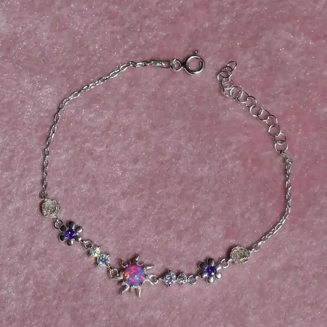 Livurah™ Rapunzel Sunflower Opal Bracelet
