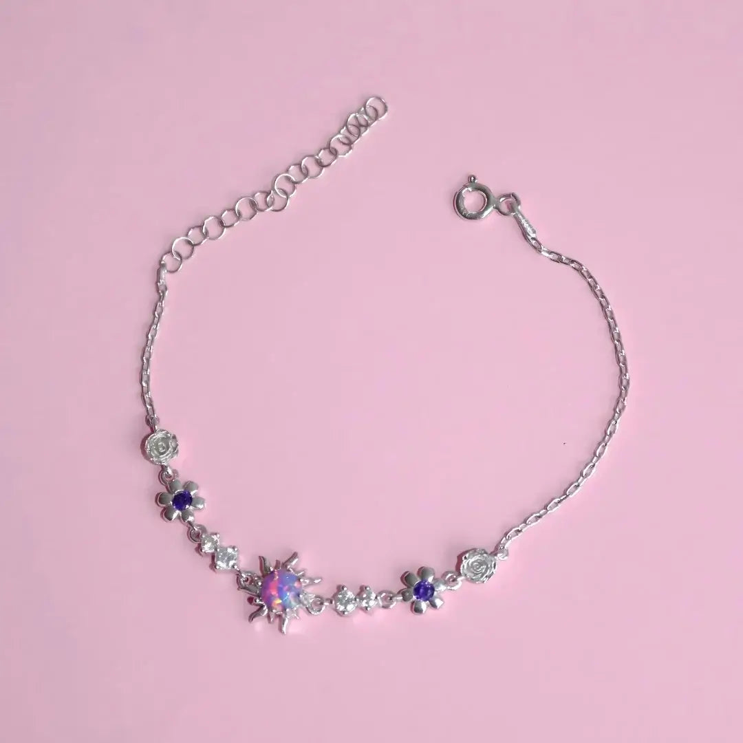 Livurah™ Rapunzel Sunflower Opal Bracelet
