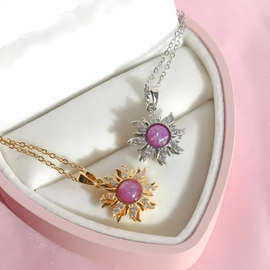Livurah™ Rapunzel Spinning Sun Necklace